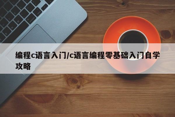 编程c语言入门/c语言编程零基础入门自学攻略