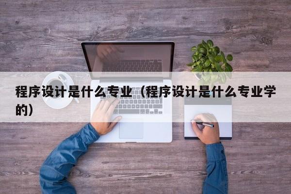 程序设计是什么专业(程序设计是什么专业学的)