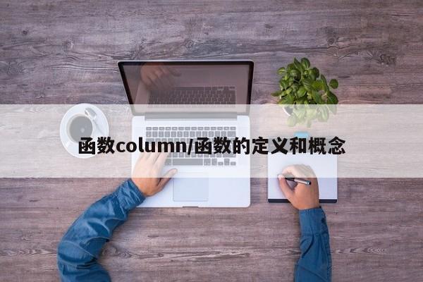 函数column/函数的定义和概念