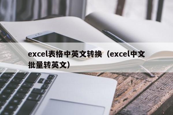 excel表格中英文转换(excel中文批量转英文)