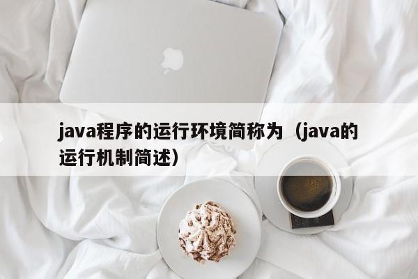 java程序的运行环境简称为(java的运行机制简述)