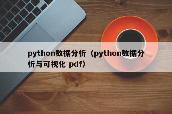 python数据分析(python数据分析与可视化 pdf)
