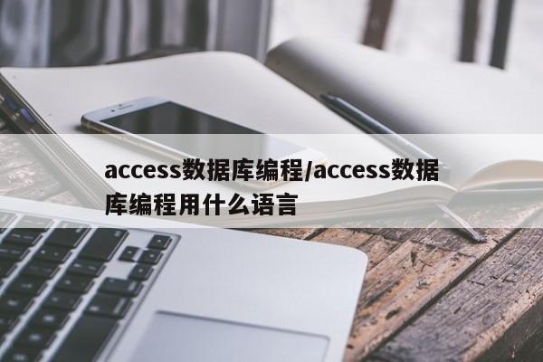 access数据库编程/access数据库编程用什么语言