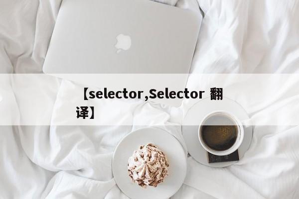 【selector,Selector 翻译】