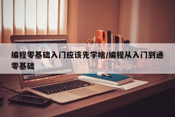编程零基础入门应该先学啥/编程从入门到通零基础