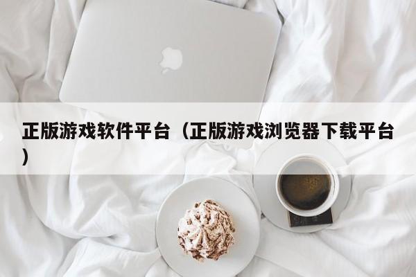 正版游戏软件平台(正版游戏浏览器下载平台)