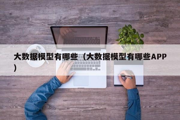大数据模型有哪些(大数据模型有哪些APP)