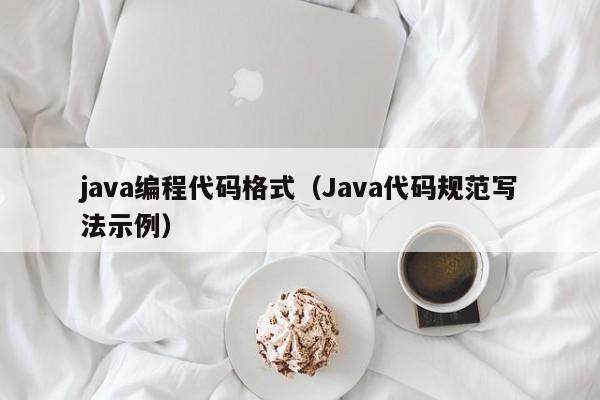 java编程代码格式(Java代码规范写法示例)