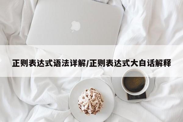 正则表达式语法详解/正则表达式大白话解释