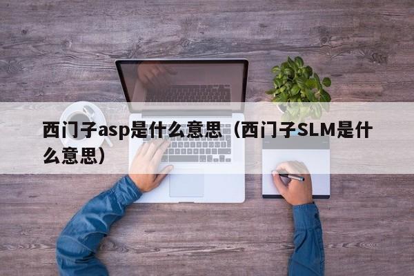 西门子asp是什么意思(西门子SLM是什么意思)
