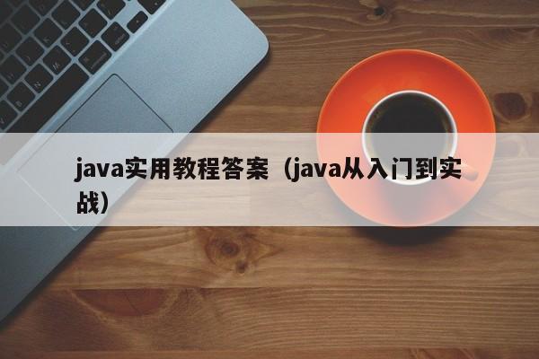 java实用教程答案(java从入门到实战)